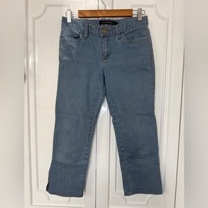 Calvin Klein Women's Straight-Leg Light Blue Jeans